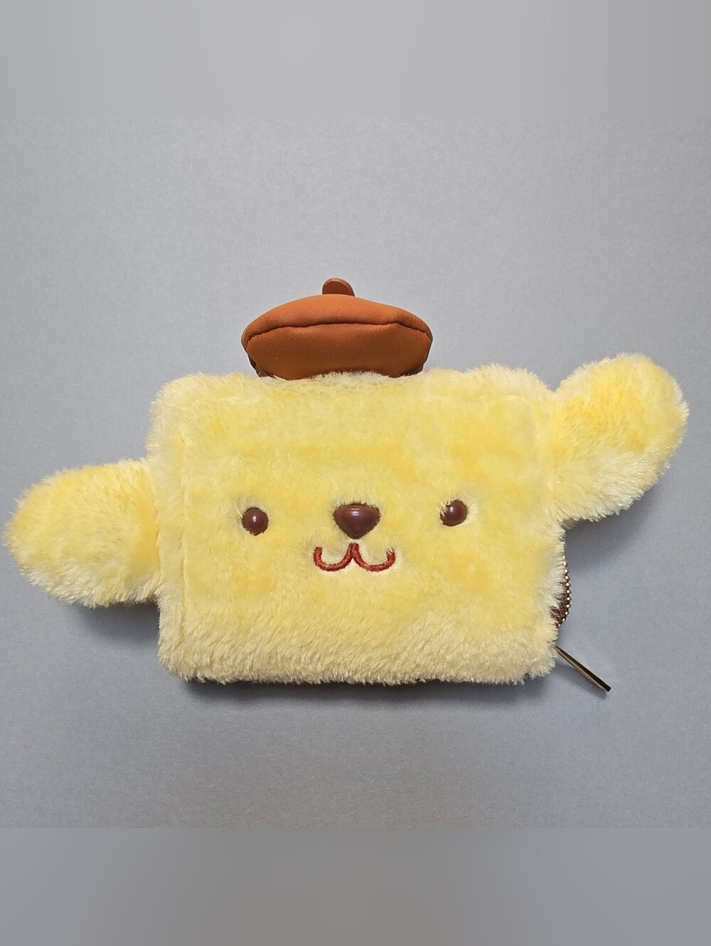 Loungefly Sanrio Pompompurin Cosplay Plush Zip-Around Wallet Genuine Authentic